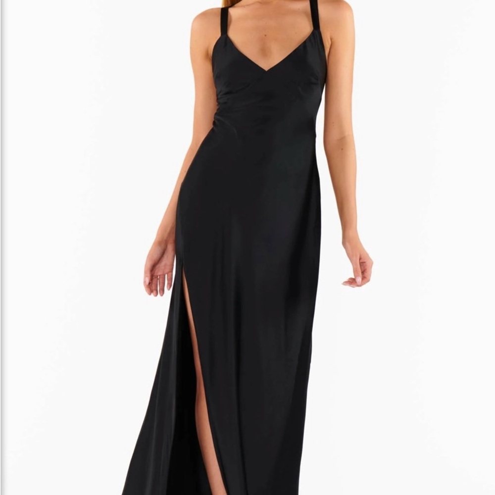 Show Me Your MuMu Black Maxi Dress
